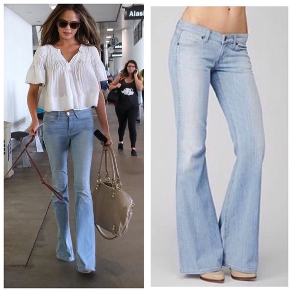 bell bottom skinny jeans